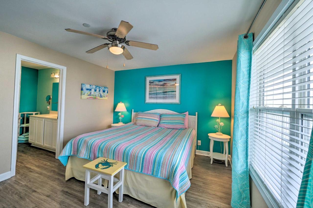 Ocean-View Oak Island Condo, 1 Block To Beach! Exterior foto